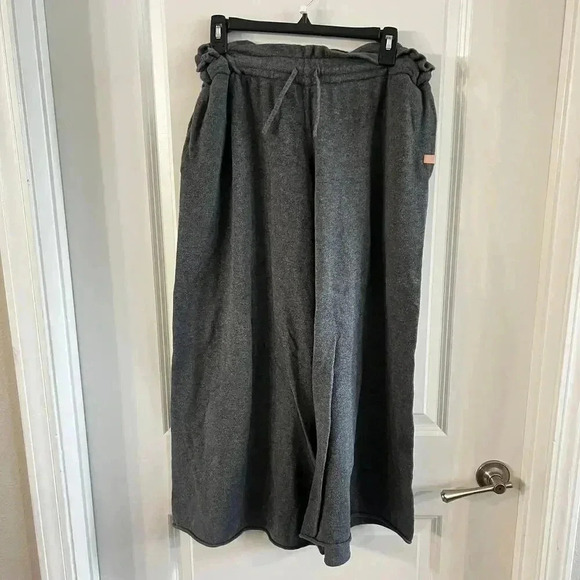 Lunya Restful Cotton Silk Gray pants - Picture 2 of 4